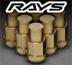 Rays 42MM 12x1.50 Lug Duralumin Nut Set 16 Lug 4 Lock Set