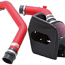 K&N Typhoon Short Ram Intake System Wrinkle Red - EVO X