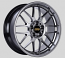 BBS RG-R 17x9.5 5x114.3 ET38 Diamond Black Wheels -82mm PFS/Clip Required