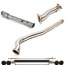 Cobb Turboback Exhaust w/ Quad-Tip Cat-back - EVO X