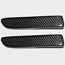 Rexpeed Carbon Fiber Rear Bumper Inserts - EVO X
