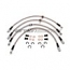 AQ Motorsports Stainless Steel Brake Line Set - EVO X