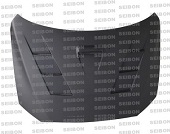 Seibon TS Style Dry Carbon Fiber Hood - EVO X