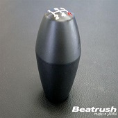 Beatrush Shift Knob M10x1.25 "Black" Type C 6spd - EVO X