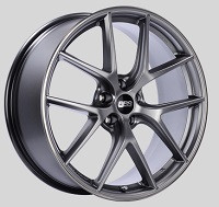 BBS CI-R 20x8.5 5x114.3 ET40 Platinum Silver Polished Rim Protector Wheels -82mm PFS/Clip Required