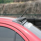 ChargeSpeed Carbon Roof Fin - EVO X