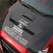 ChargeSpeed Carbon Vented Engine Hood - EVO X