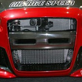 ChargeSpeed Type I Front Bumper Center Carbon Garnish - EVO X